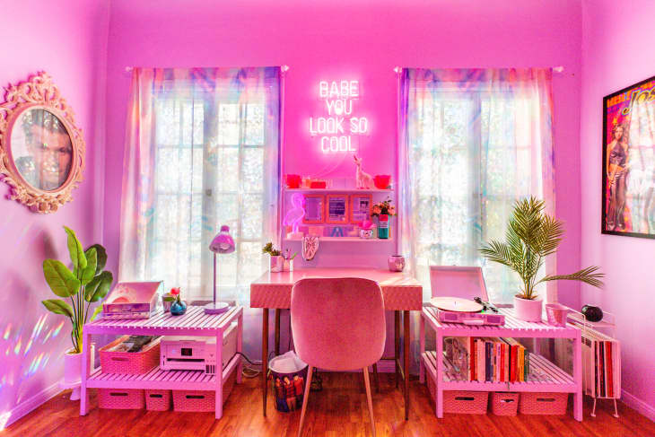 Neon living room deals